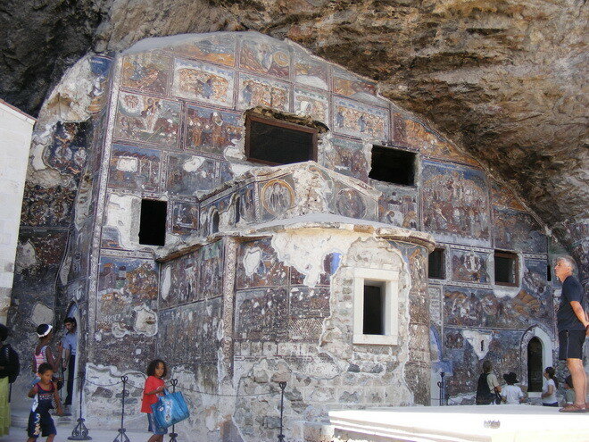 Монастырь Панагия Сумела. Турция
