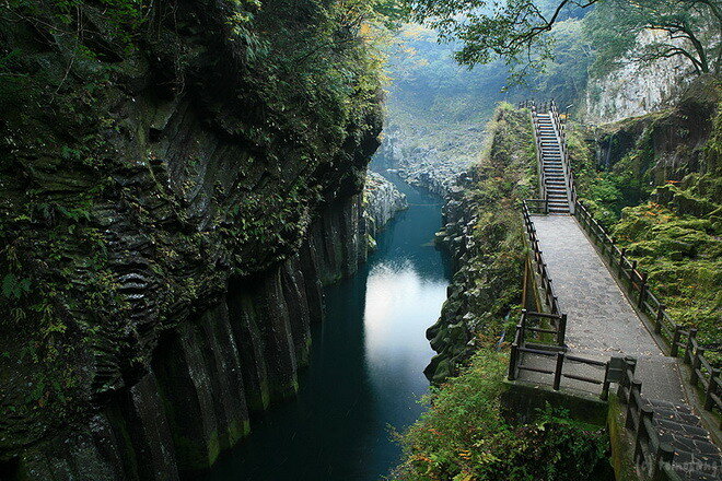Ущелье Такачихо. Япония