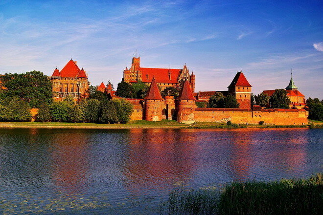 Мальборкский замок. Польша