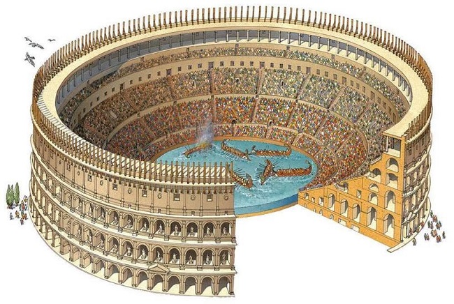  Интересные факты о Колизее, одном из популярных архитектурных памятников культуры Римской Империи.