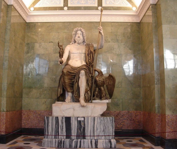 Скульптура Фидия - Зевс