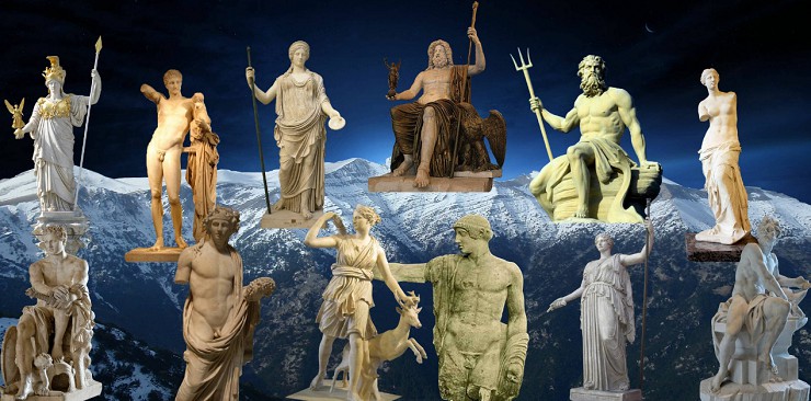 Двенадцать богов-олимпийцев